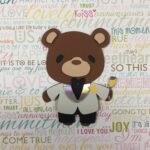 Teddy Bear GROOM Die Cut Embellishment