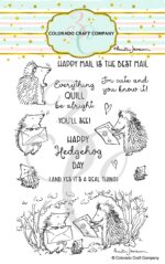 Colorado Craft Company HEDGEHOG DAY Stamp & Die Set 23pc - Image 2