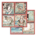 Stamperia SIR VAGABOND IN JAPAN 12"X12" Scrapbook Paper Pack - Image 10