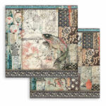 Stamperia SIR VAGABOND IN JAPAN 12"X12" Scrapbook Paper Pack - Image 5
