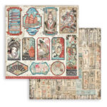 Stamperia SIR VAGABOND IN JAPAN 12"X12" Scrapbook Paper Pack - Image 8