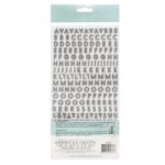 We R Memory Keepers MOLD PRESS Dimensional Alphabet Stickers - Image 2