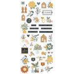 Simple Stories HEARTH & HOME Puffy Stickers 44pc - Image 2