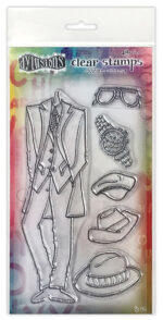 Ranger DYLUSIONS COUTURE CLEAR STAMPS Acrylic Set - Image 6