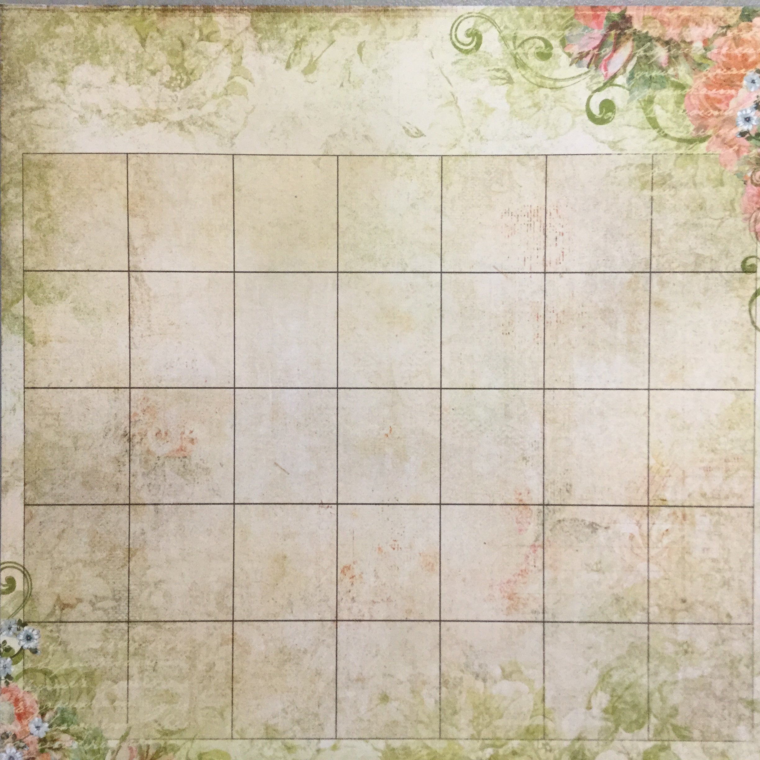 664BA8F1-EDFD-4614-8453-308660D276CC.jpg Kaisercraft 365 Days Collection APPOINTMENT 12"X12" Scrapbook Paper - Image 1