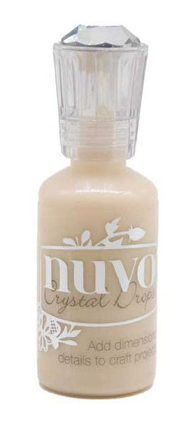 665439PR.jpg Nuvo Crystal Drops MALTED MILK 3D Gloss Enamel Beads 1oz - Image 1