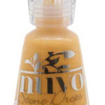 Nuvo Stone Drops MUSTARD JAR 3D Enamel Bead Dots 1oz