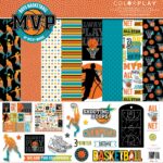 Colorplay MVP BOYS BASKETBALL 12X12 Paper Collection Pack