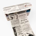 49 and Market CURATORS 4” ADVERTS Washi Tape Roll - Image 2