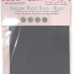 49 and Market Foundation ENVELOPE POCKET FOLIO BLACK 15pc