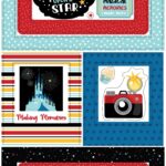 Carta Bella BELIEVE IN MAGIC Chipboard Frames 19pc 6”X12”
