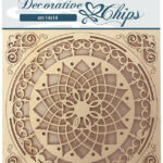 Stamperia Decorative Chips CASA GRANADA PLATE Chipboard 5pc