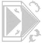 Sizzix Thinlits LACE ENVELOPE LINERS Dies 9pc - Image 2