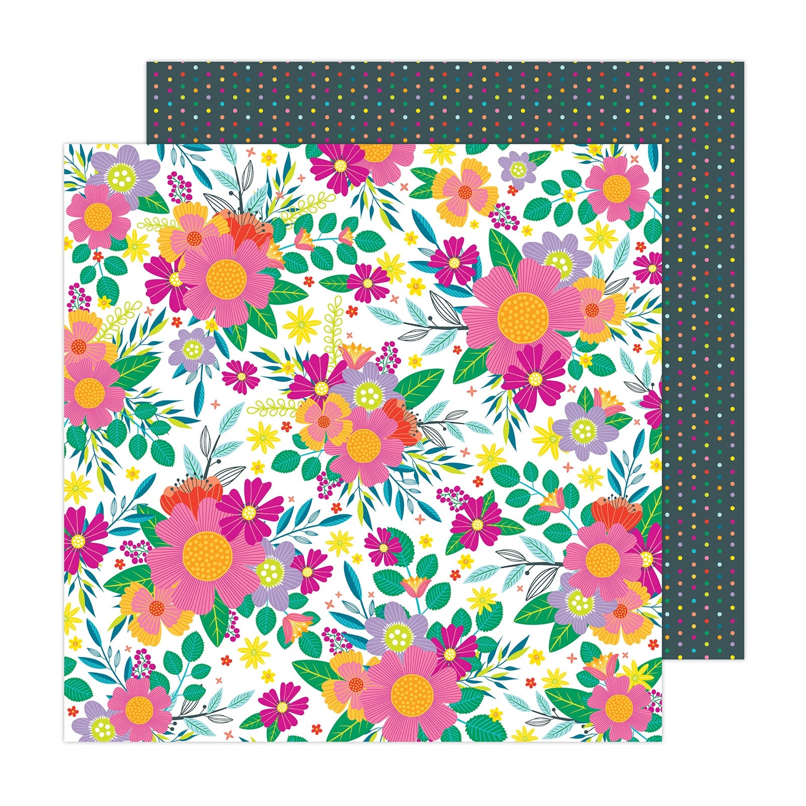 669548PR.jpg Paige Evans SPLENDID 01 12"X12" Scrapbook Paper - Image 1