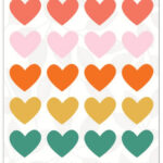 Jen Hadfield LIVE & LET GROW Puffy Stickers 36pc