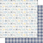 Scrapbook Customs FAMILY PRIDE 12"X12" Scrapbook Paper - Image 31