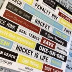 Scrapbook Customs 6X6 HOCKEY WORDBITS STICKERS 25pc - Image 3
