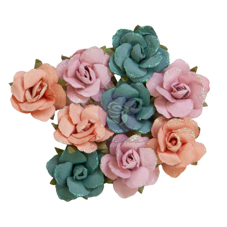 670730PR.jpg Prima Marketing INDIGO Flowers 9pc - Image 1