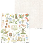 P13 HELLO SUMMER 07 12"X12" Cutapart Scrapbook Paper