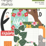 Simple Stories INTO THE WILD Journal Bits 26pc