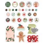 Simple Stories BAKING SPIRITS BRIGHT Decorative Brads - Image 2