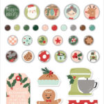 Simple Stories BAKING SPIRITS BRIGHT Decorative Brads