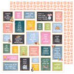 Paige Evans GARDEN SHOPPE #12 MARQUEE 12"X12" Scrapbook Paper