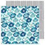 Vicki Boutin Print Shop BEAUTIFUL BLOOMS 12"X12" Scrapbook Paper