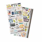 American Crafts Thickers MAKING THINGS Foil Chipboard Phrase Stickers 100pc - Image 3