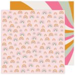 AC Jen Hadfield Stardust LUCKY CHARM 12"X12" Scrapbook Paper