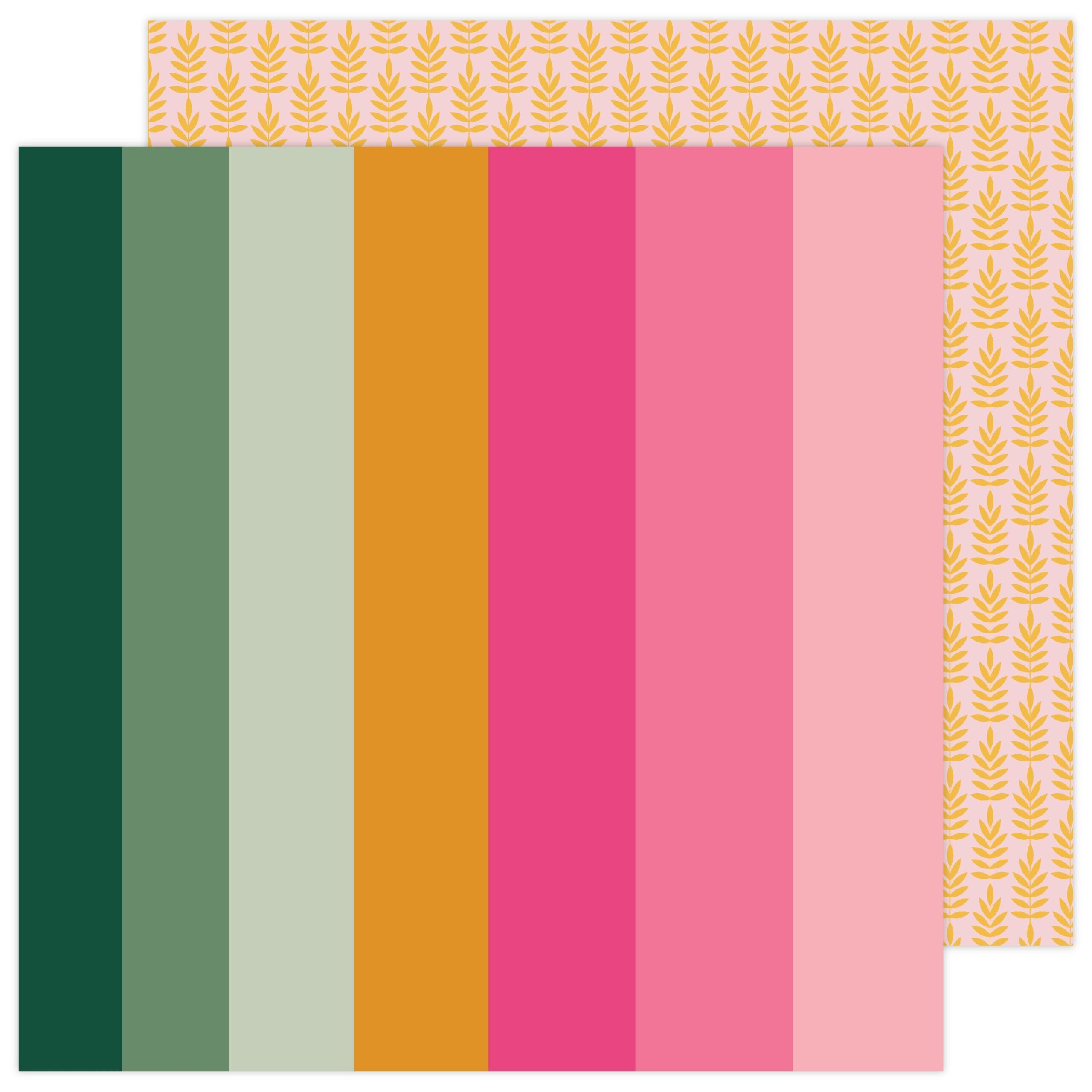 677732PR.jpg AC Jen Hadfield Stardust PEACE & LOVE 12"X12" Scrapbook Paper - Image 1