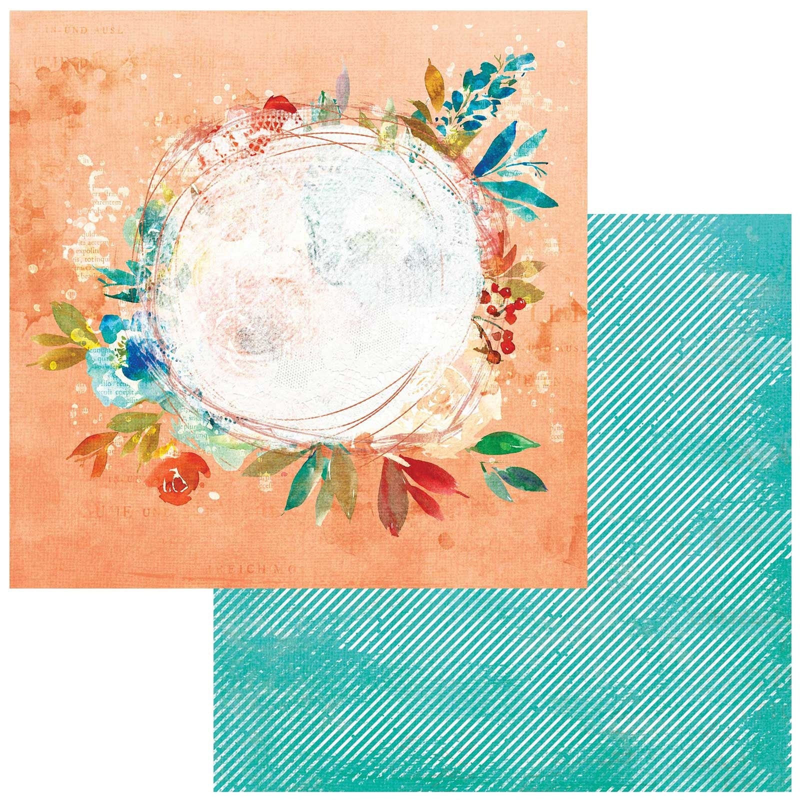 678401PR.jpg 49 and Market ArtOptions ALENA DRAMATIC 12"X12" Scrapbook Paper - Image 1