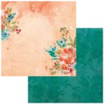 49 and Market ArtOptions ALENA PEEK-A-BOO 12"X12" Scrapbook Paper