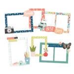 Simple Stories LIFE CAPTURED Chipboard Frames 6pc - Image 2