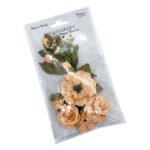 49 and Market NATURE'S BOUNTY MANGO Handmade Paper Flowers 12pc