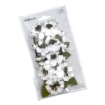 49 and Market WILDFLOWERS SALT Handmade Paper Flowers 12pc