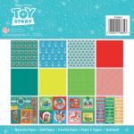 Creative World Of Crafts TOY STORY CHRISTMAS 8”X8" Card Making Paper Pad - Image 2