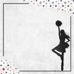 Scrapbook Customs CHEER LOVE 12"X12" Cheerleading Paper - Image 2
