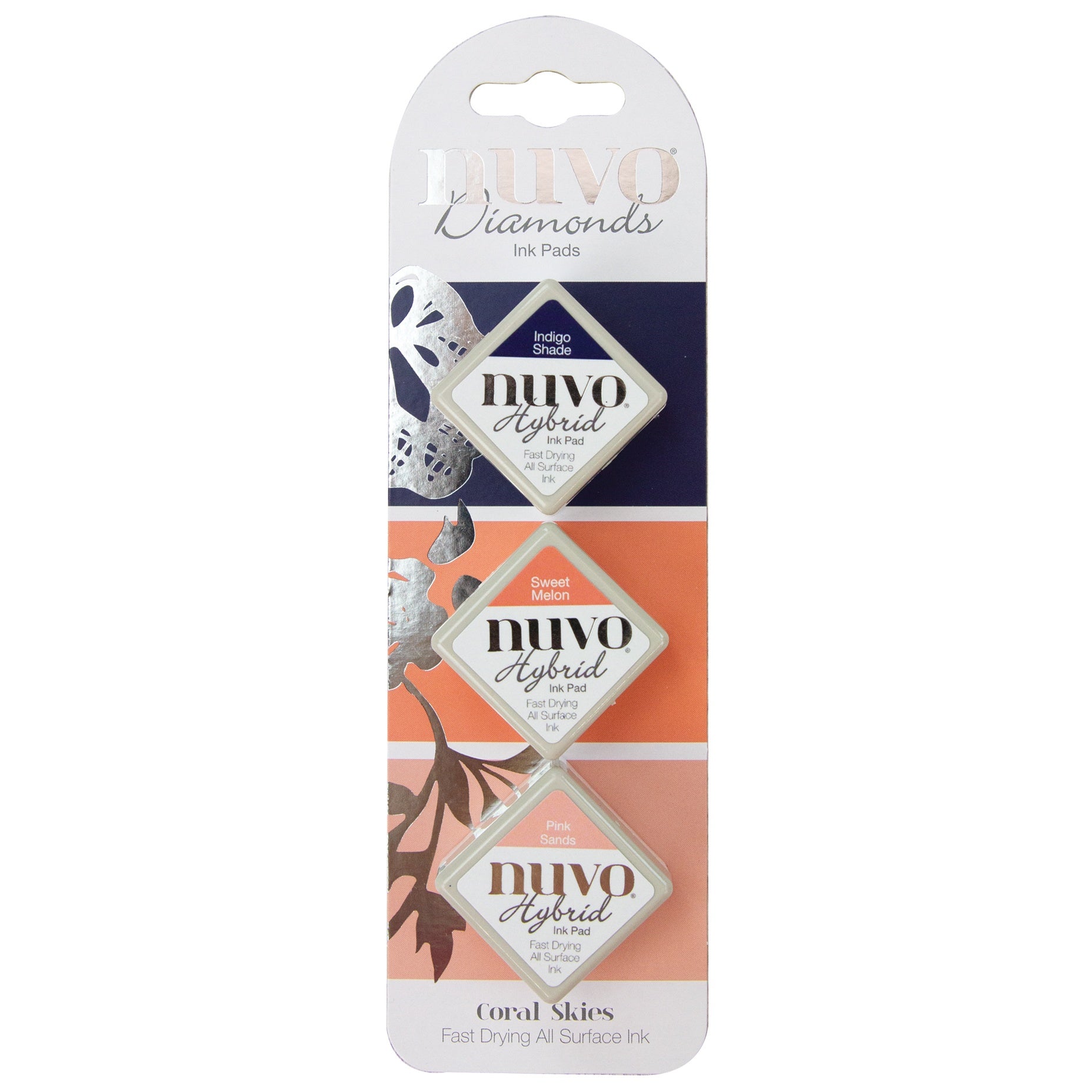 683127PK.jpg Nuvo Diamonds Ink Pads CORAL SKIES - Image 1