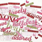 49 and Market ArtOptions ROUGE CHIPBOARD WORD SET 51pc - Image 3