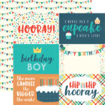 Echo Park HAPPY BIRTHDAY BOY 13pc 12”x12” Collection Kit - Image 10