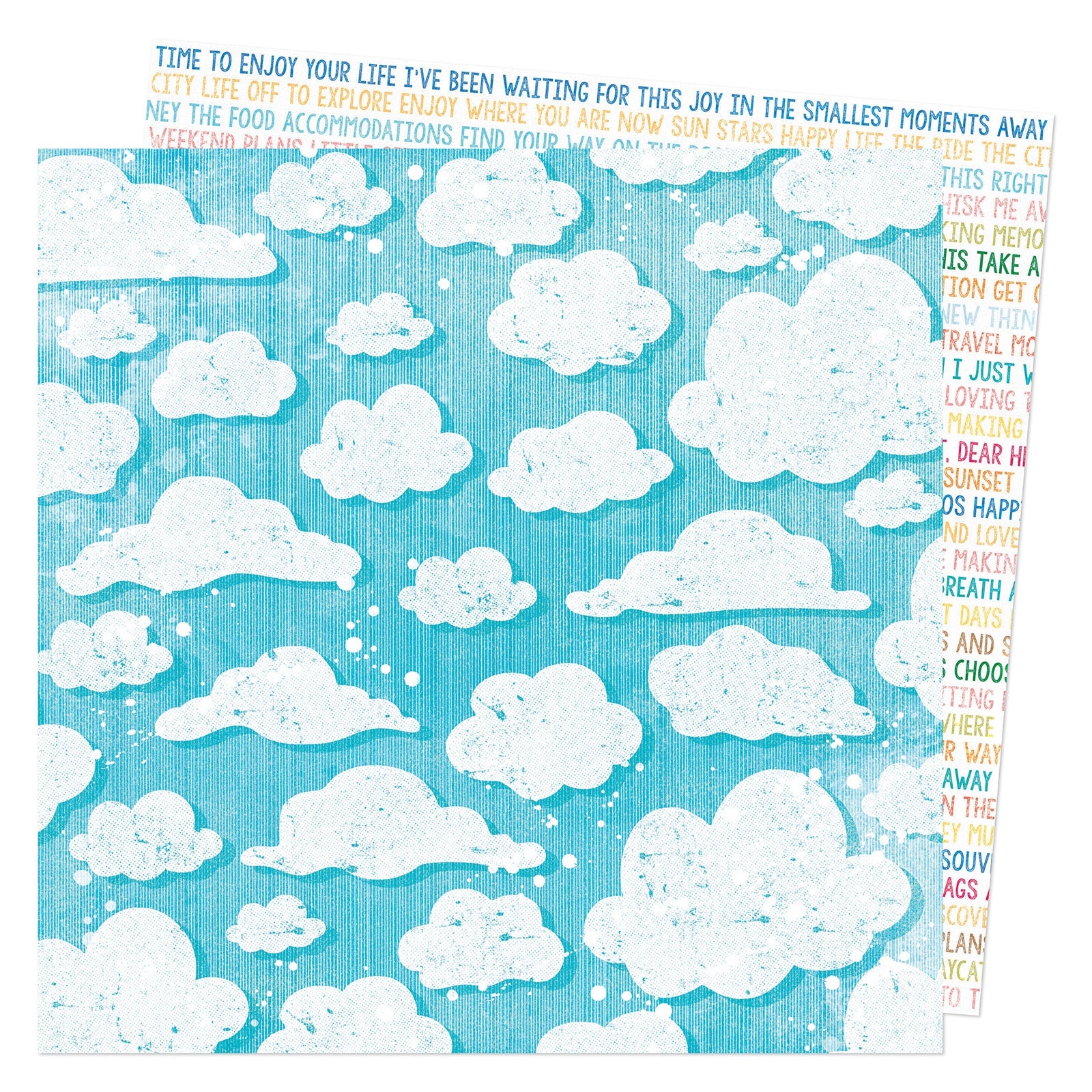 686289PR.jpg Vicki Boutin Where to Next WINDOW SEAT 12”X12” Scrapbook Paper - Image 1