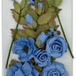 49 and Market NATURE'S BOUNTY CORNFLOWER Handmade Paper Flowers 12pc