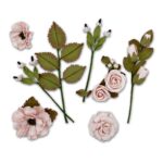 49 and Market NATURE'S BOUNTY TAFFY Handmade Paper Flowers 12pc - Image 3