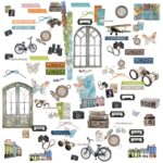 49 and Market EVERYWHERE LASER CUT ELEMENTS 4 Sheets - Image 4