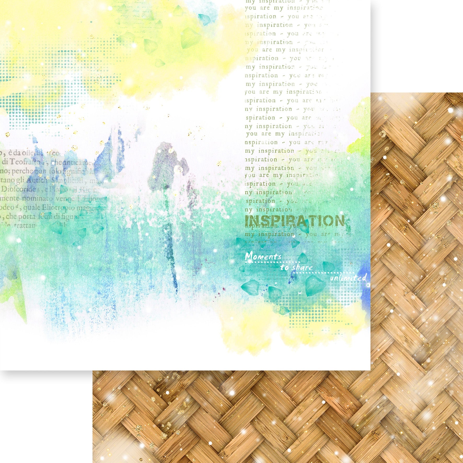 687524PR.jpg Memory Place Bon Voyage VACATION 04 12X12 Scrapbook Paper - Image 1