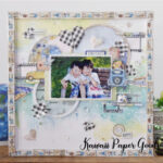 Memory Place Bon Voyage VACATION 04 12X12 Scrapbook Paper - Image 4