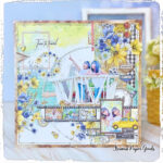 Memory Place Bon Voyage TIME TO TRAVEL 05 12X12 Scrapbook Paper - Image 8