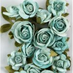 Little Birdie Handmade Flowers FOINA OCEAN MIST 20pc