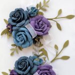 Little Birdie Handmade Flowers ARION PURPLE PASSION 2pc